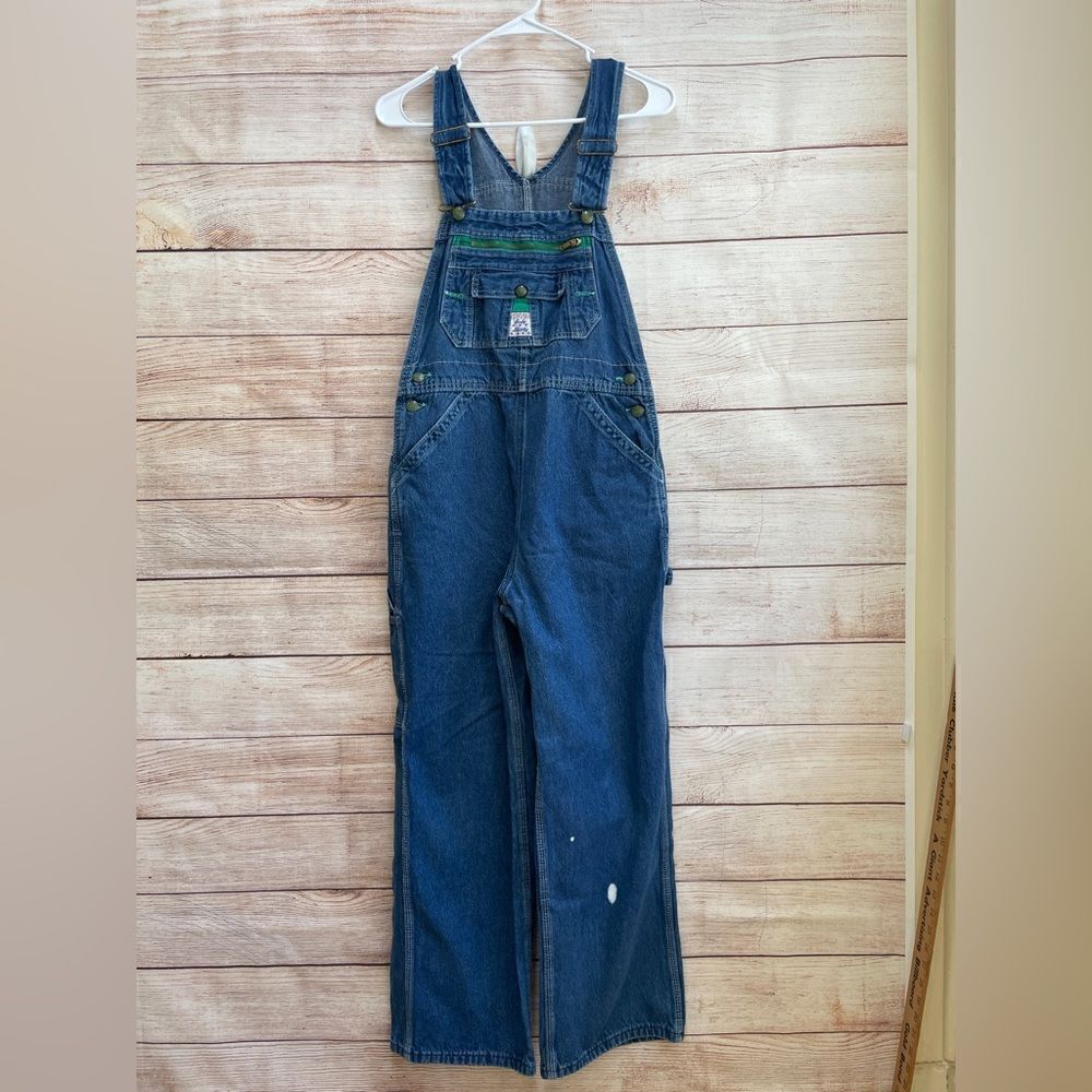 VINTAGE LADY LIBERTY OVERALLS IN BLUE‎